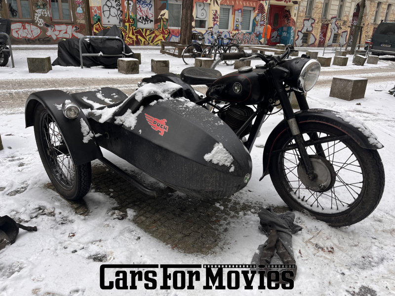 Puch TF 250  1953 Österreich Schwarz Schwarz Zivilfahrzeug Motorrad Berlin 7629 beiwagen gespann